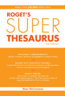 Roget's super thesaurus /