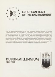 Dublin's architectural development, 1800-1925 /