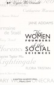 The women founders of the social sciences /