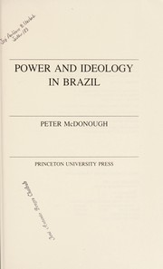 Power and ideology in Brazil /