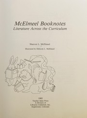 McElmeel booknotes : literature across the curriculum /