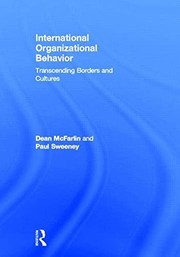 International organizational behavior : transcending borders and cultures /