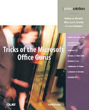 Tricks of the Microsoft Office gurus /