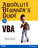Absolute beginners guide to VBA /