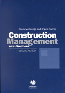 Construction management : new directions /