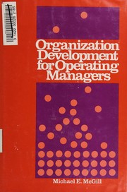 Organization development for operating managers /