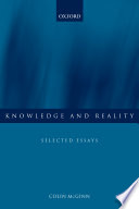 Knowledge and reality : selected essays /