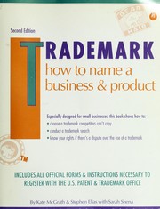 Trademark : how to name your business & product /