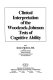 Clinical interpretation of the Woodcock-Johnson Tests of Cognitive Ability /