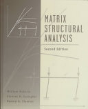 Matrix structural analysis /
