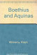 Boethius and Aquinas /