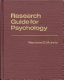 Research guide for psychology /