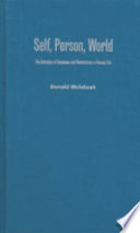 Self, person, world : the interplay of conscious and unconscious in human life /