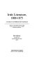 Irish literature, 1800-1875 : a guide to information sources /
