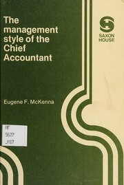 The management style of the chief accountant : a situational perspective /