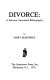 Divorce : a selected annotated bibliography /