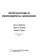Investigations in environmental geoscience /