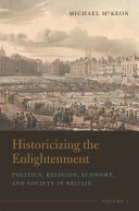 Historicizing the Enlightenment /