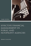 Effective financial management in public and nonprofit agencies /