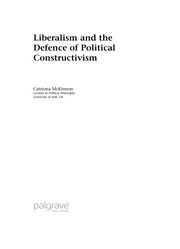 Liberalism and the defence of political constructivism /