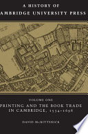 A history of Cambridge University Press /