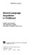 Second-language acquisition in childhood /