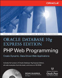 Oracle Database 10g Express edition PHP web programming /