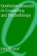 Qualitative research in counselling and psychotherapy /