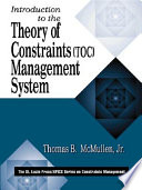 Introduction to the theory of constraints (TOC) management system /