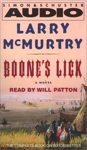 Boone's Lick : [a novel]  /