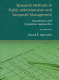 Research methods in public administration and nonprofit management : quantitative and qualitative approaches /