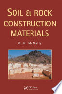 Soil and rock construction materials /