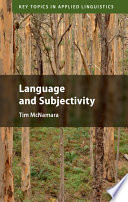 Language and subjectivity /