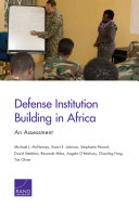 Defense institution building in Africa : an assessment /