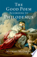 The good poem according to Philodemus /