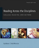 Reading across the disciplines : college reading and beyond /