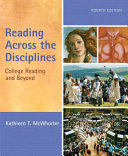 Reading across the disciplines : college reading and beyond /