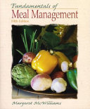 Fundamentals of meal management /