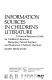 Information sources in children's literature : a practical reference guide for children's librarians, elementary school teachers, and students of children's literature /