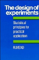 The design of experiments : statistical principles for practical applications /