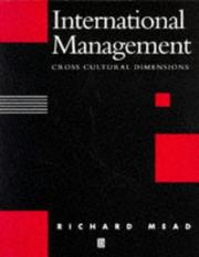 International management : cross cultural dimensions /