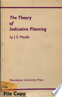 The theory of indicative planning : lectures given in the University of Manchester /