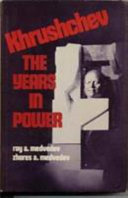 Khrushchev : the years in power /