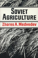Soviet agriculture /