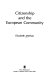 Citizenship and the European Community /