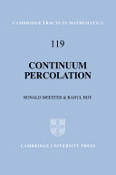 Continuum percolation /