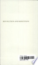 Revolution and repetition : Marx/Hugo/Balzac /