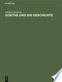 Goethe und die Geschichte /