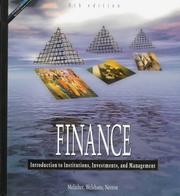 Finance : introduction to institutions, investments and management /