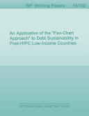 An application of the "fan-chart approach" to debt sustainability in post-HIPC low-income countries /